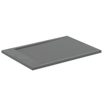 Ideal Standard Ultra Flat S i.life receveur de douche 1000 x 700 x 30 mm - concrete grey