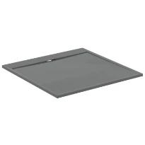 Ideal Standard Ultra Flat S i.life receveur de douche 1200 x 1200 x 30 mm - concrete grey