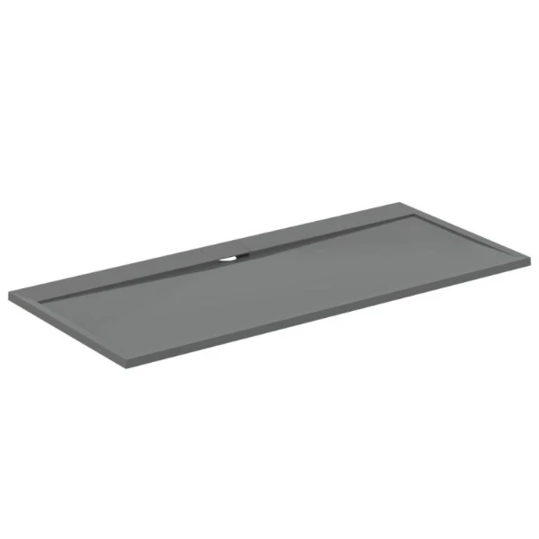 Ideal Standard Ultra Flat S i.life receveur de douche 2000 x 900 x 30 mm - concrete grey
