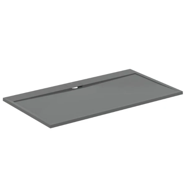 Ideal Standard Ultra Flat S i.life receveur de douche 1800 x 1000 x 30 mm - concrete grey