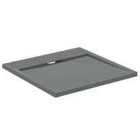 Ideal Standard Ultra Flat S i.life receveur de douche 700 x 700 x 30 mm - concrete grey