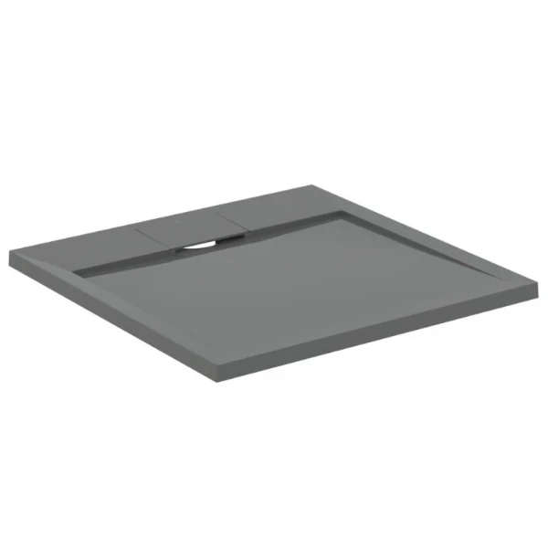 Ideal Standard Ultra Flat S i.life receveur de douche 700 x 700 x 30 mm - concrete grey