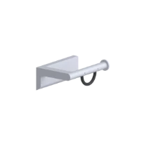Normbau Cavere porte papier 130 x 92 mm - Cavere® Blanc satiné 092
