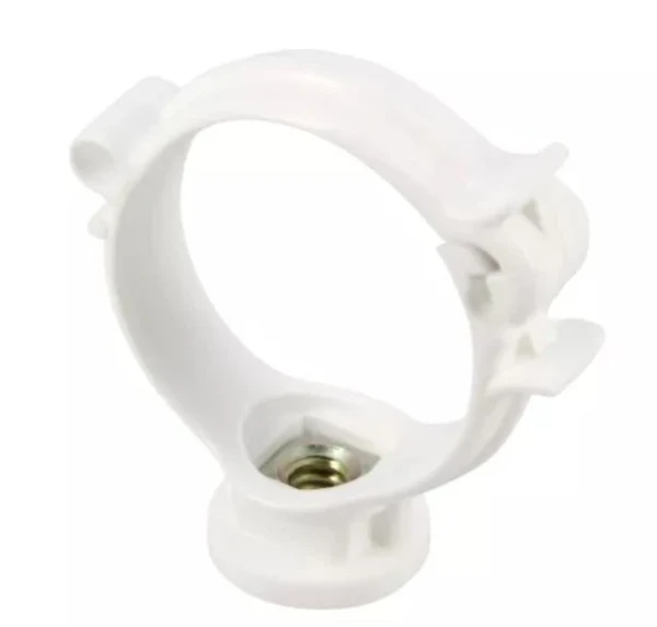 Nicoll Collier PVC monobloc Clic 40mm - blanc