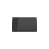 Geberit Sigma70 plaque de commande, verre noir
