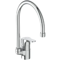 Ideal Standard Cerabase mitigeur cuisine avec bec haut sans vidage 5l/min - BlueStart Technology - chromé