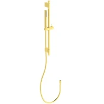 Ideal Standard IdealRain Barre de douche 600 mm avec douchette bâton avec 1 fonction, 8l/min et IdealFlex 1750 mm - Brushed Gold