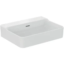Ideal Standard Conca lavabo 600 x 450 mm - blanc - sans trou de robinet - avec trop-plein - aplati pour montage sur étagère
