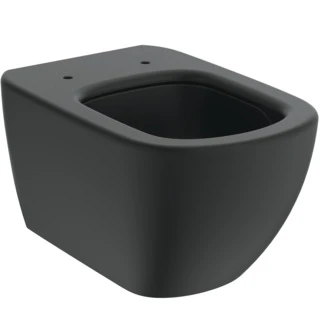 Ideal Standard Tesi cuvette suspendue AquaBtiroir® (avec Set de fixation), fixations cachées - Silk black