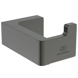 T4506A5 Ideal Standard Conca handdoekhaak vierkant design - Brushed Gun Metal