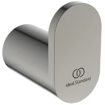 Ideal Standard Conca patère rond design - look inox