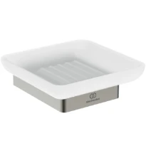 Ideal Standard Conca Porte-savon conception carrée - RVS look | Look RVS