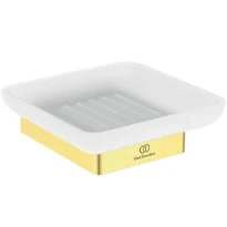 Ideal Standard Conca Porte-savon conception carrée - Brushed Gold