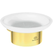 Ideal Standard Conca Porte-savon conception ronde - Brushed Gold