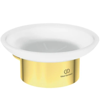 Ideal Standard Conca Porte-savon conception ronde - Brushed Gold
