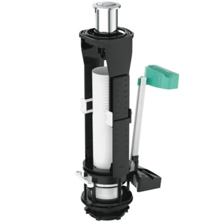 Ideal Standard WSS spoelklep 3/6 liter incl. rozet+knop - chroom