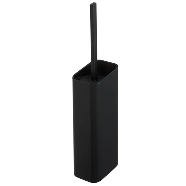 Geesa Shift toiletborstel met houder (zwarte deksel en borstel) - Black