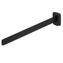 Geesa Shift porte-serviette 1 bras - Black