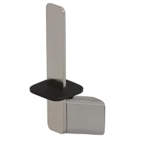 Geesa Shift porte-rouleaux papier toilette de réserve - Brushed stainless steel