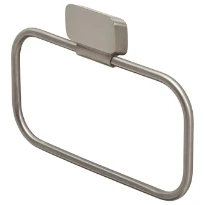 Geesa Shift porte-serviette anneau - Brushed stainless steel