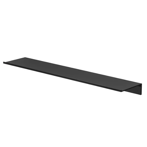 Geesa Leev tablette de salle de bains 60 cm - black/black