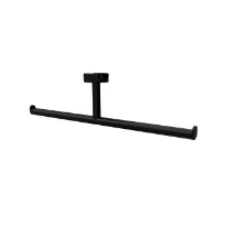 Geesa Leev porte-serviette anneau - black