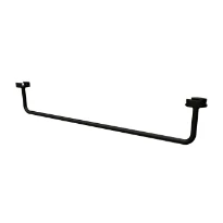 Geesa Leev porte-serviette 40 cm - black
