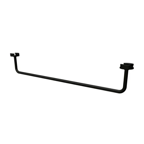 Geesa Leev porte-serviette 40 cm - black