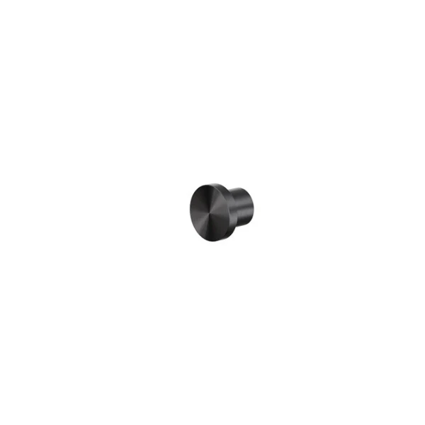 Geesa Opal crochet porte-serviettes petit - Brushed Black Metal