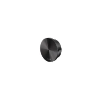 Geesa Opal crochet porte-serviettes grand - Brushed Black Metal