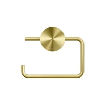 Geesa Opal porte-rouleau sans couvercle - Brushed Gold