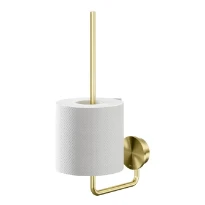 Geesa Opal porte-rouleau de réserve - Brushed Gold