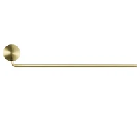 Geesa Opal porte-serviette à une barre - Brushed Gold