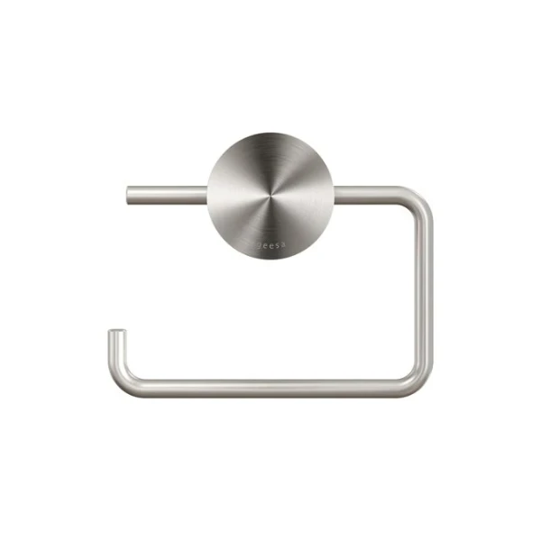 Geesa Opal porte-rouleau papier toilette sans rabat - Brushed Stainless Steel