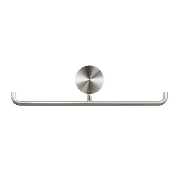 Geesa Opal toiletrolhouder dubbel - Brushed Stainless Steel