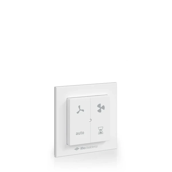 Daalderop RFT-N draadloze bediening (wit/crème) met auto stand en timer. (voor gebruik in combinatie met sensoren)