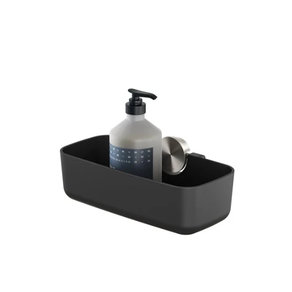Geesa Opal panier de douche 26 cm - Brushed Stainless Steel