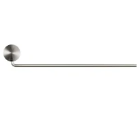 Geesa Opal porte-serviette à une barre - Brushed Stainless Steel