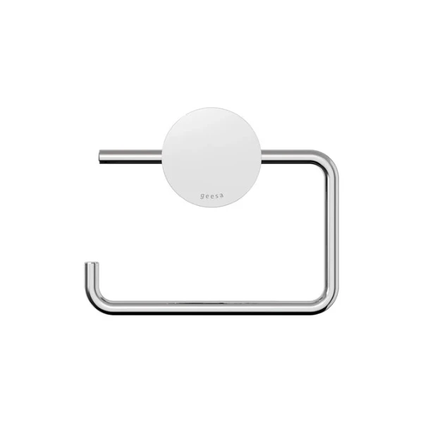 Geesa Opal toiletrolhouder zonder klep - chroom