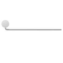 Geesa Opal porte-serviette 1 bras - chromé