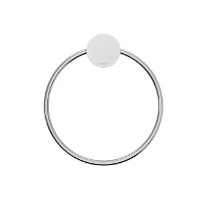 Geesa Opal porte-serviette anneau 45cm - chromé