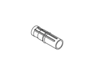Pressalit WSS entretois - gris - a7236