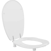Pressalit Ergosit siège de wc ergosit 5 cm a/couv. blanc