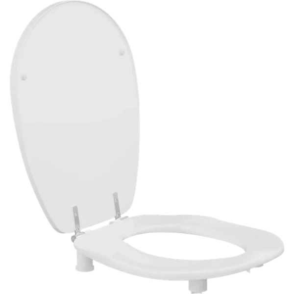 Pressalit Ergosit siège de wc ergosit 5 cm a/couv. blanc