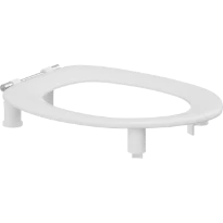 Pressalit Dania siège de wc dania 5 cm s/couv. blanc