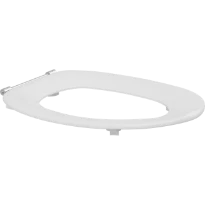 Pressalit Colani siège de wc colani s/couvercle blanc