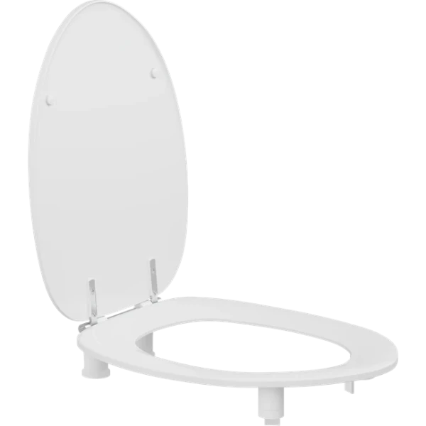 Pressalit Dania siège de wc dania 5 cm a/couvercle