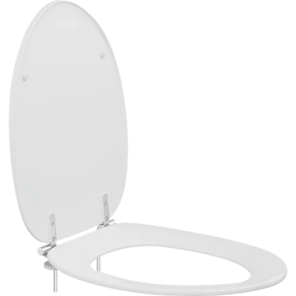 Pressalit Dania siège de wc dania a/couvercle blanc