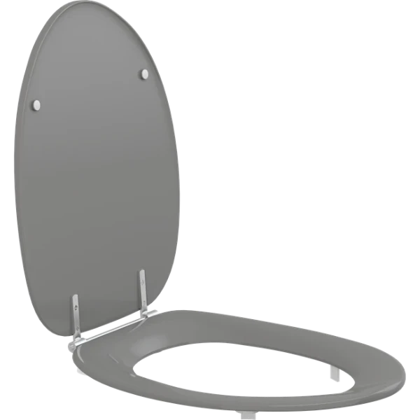 Pressalit Dania siège de wc dania a/couvercle gris