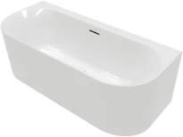 Villeroy & Boch Loop & Friends baignoire ovale back-to-wall 1800 x 800 mm - blanc alpine